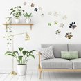 thumbnail image 2 of 14 Pieces Paw Mirror Stickers Dog Footprints Wall Sticker Kit DIY Acrylic Paw Stickers Removable Wall Paw Decors 2 Sizes Decoration for Kids, 2 of 5