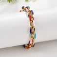thumbnail image 3 of 304 Stainless Steel Cable Chains Bracelets Enamel style Golden 7-1/8 inch(18.1cm), 3 of 5