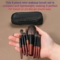 thumbnail image 3 of Brush 8pcs Mini Makeup Brush Set Portable Small Set Brushes Beginner Powder Eye Shadow Brushes, 3 of 6