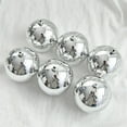 thumbnail image 2 of Gibobby uds árbol de Navidad Color colgante plata plástico galvanoplastia Navidad decoración boda decoración suministros(B), 2 of 5