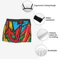 thumbnail image 5 of Rateoe Colorful Arrow Graffiti Pattern Mens Boxer Briefs Poly Spandex Performance Boxer Briefs Underwear Hem Boxer Briefs - X-Large, 5 of 8