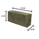 thumbnail image 4 of Bolsa de almacenamiento de árbol de Navidad artificial con asas y bolsa de almacenamiento de árbol de Navidad impermeable con cremallera, 4 of 7