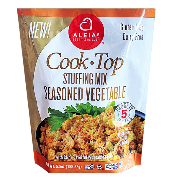 (Pack of 6), Aleias Stuffing Vegetable Season, 5.5 Oz