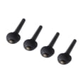 thumbnail image 1 of Clavijas De Afinación De ébano, Piezas De Repuesto 4 Piezas De Clavija De Afinación De Violín Negra Resistente A La Corrosión Tamaño Compacto Para Instrumentos De Cuerda, 1 of 7