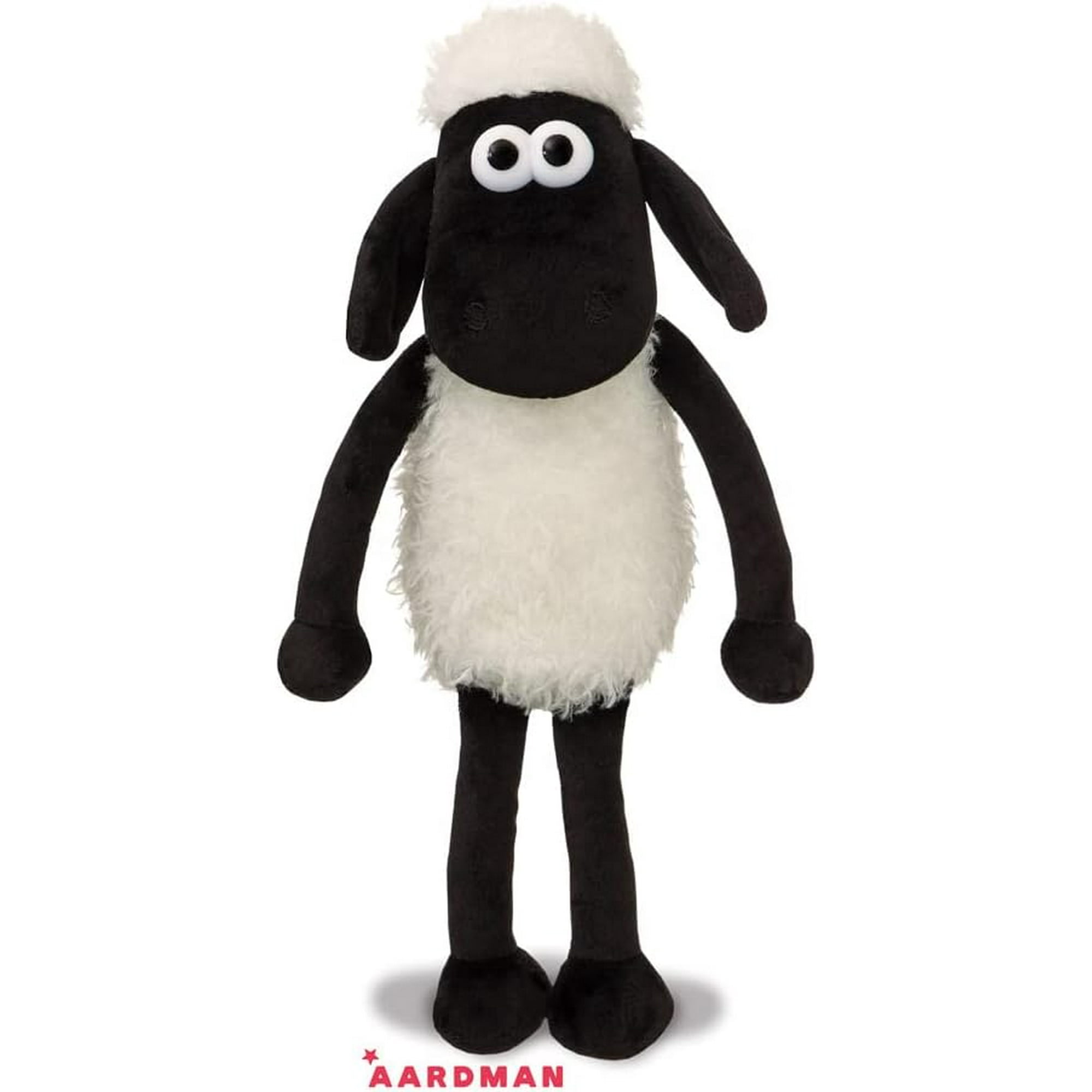 Shaun the Sheep 61173 40cm Plush Cuddly Toy, Black and White