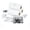 3 Rolls, variant on S1 S2 M02 T02 Mini Thermal Sticker Paper - 3 Rolls (White Blue Yellow 57x29mm, 3.5m/Roll) for Cameras and Label Printer - Refill for ' Pocket Printer, Mini Photo Labels, To-do Lists