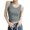 GY1, variant on Women's Ribbed Sleeveless One Size Top Racerback Tank for Summer, Slim Fit Stretch Basic Wardrobe Essential for Casual Outfits, Lounge, and Light Layering White