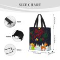 thumbnail image 3 of Balery Merry Christmas Elk Bolsa de Mano para Mujeres con Cremallera, Bolsa de Gimnasio con Compartimentos, Bolsa para Laptop, Bolsa para Trabajo, 3 of 7