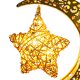 thumbnail image 2 of FLhrweasw Ramadan Lámparas Escritorio Regalos Hollow Moon Eid Mubarak Noche Decorativa (A), 2 of 8
