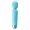 light blue, variant on Powerful handheld personal massage stick - Quiet and waterproof -20 patterns and 8 speeds - Includes travel bag - Suitable for both men and women to relieve tension, muscles, back pain, and recovery