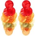 thumbnail image 1 of HAHDAXIA Rainbow Acrylic Drop Earrings for Women Statement Round Clusters Dangle Earrings Colorful Sunmmer Earrings for Beach, 1 of 6