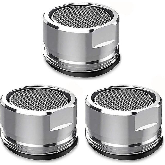 Reemplazo del filtro del grifo Inserto del grifo Aireador del caño, cocina y baño Difusor Grifo Rosca externa Pieza de repuesto del grifo con junta (3p