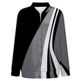 thumbnail image 5 of Bovemsi Bomber Jackets for Women Jacket 2025 Causal Zip Up Coats Long Sleeve Stand Collar Fall Lightweight Outerwear Tops Light Jackets, 5 of 6