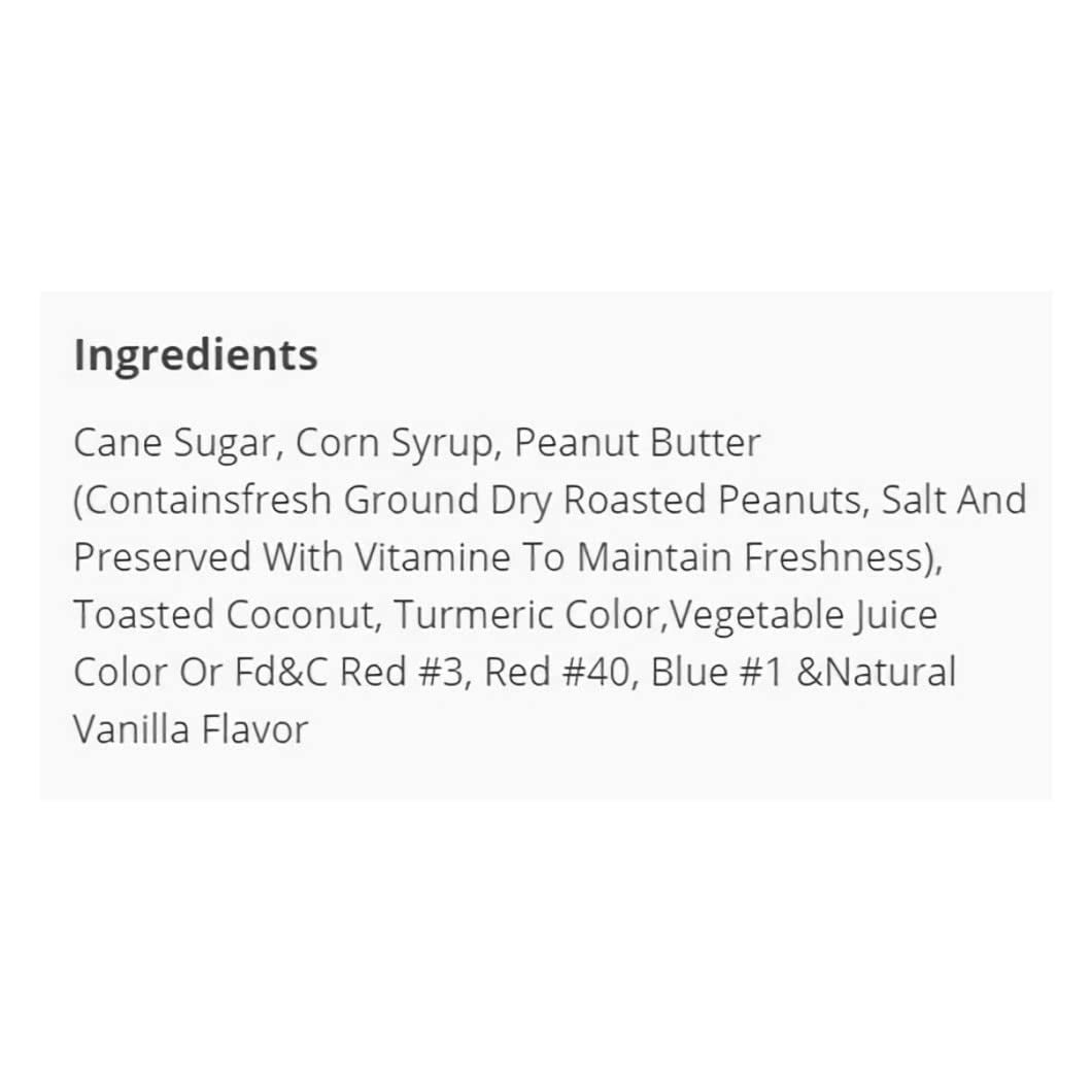 (3 pack) Chick O Stick Peanut Butter Coconut Snack Bars, 16.8 Ounce, 24 Pack