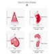 thumbnail image 2 of Suministros de decoración navideña, sombrero de Navidad colgante, botas pequeñas, guantes, muletas, adornos colgantes para árbol de Navidad, 12 Uds., 2 of 5