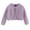 Purple, variant on Usaibhir Girls Cardigan Sweater Toddler Bolero Shrug Baby Kids Long Sleeve Dress Up Button Closure Cropped Jacket Tops 9M-7T