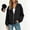 Black, variant on jjayotai Womens Zip up Sweatshirts Jackets Long Sleeve Casual Loose Outwear with Pockets Winter Outfits