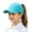 Blue, variant on MEICHEN Kids Ponytail Baseball Cap Mesh Girls Sun Hat Adjustable Outdoor Sports Visor Hat