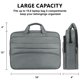 thumbnail image 3 of CshidWorld Laptop Funda para Computadora, Funda para Computadora de 15.6 Pulgadas TSA, Bolsa Resistente Al Agua para Computadora, para Viajes de Negocios, Oficina, Regalos para Hombre y Mujeres, Gris, 3 of 7