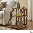 thumbnail image 2 of Weston Home Caden End Table, Oak, 2 of 5