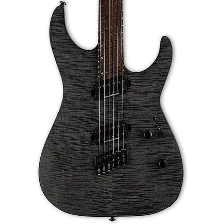 ESP LTD M-1000 Multiscale Electric Guitar (See Thru Black Satin)