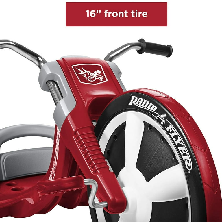 Radio Flyer deluxe ビッグフライヤー トライク 三輪車 Radio Flyer Deluxe Big Flyer, Red Chopper Style Kids