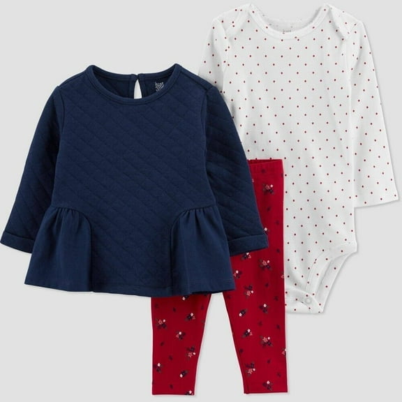 Carter's Girl's Top & Bottom Set (Infant's)