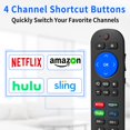 thumbnail image 4 of Control remoto universal para Roku 1 2 3 4, Ultra, Express/+, 4 of 8