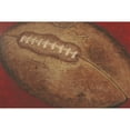 thumbnail image 2 of Marmont Hill "Crackle Football" by Reesa Qualia Painting Print on Wrapped Canvas, 2 of 5