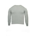 thumbnail image 3 of Light Gray Heather Crew Neck Sweater Xxl, 3 of 4