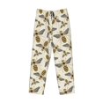 thumbnail image 6 of Daiia Flying Bees1 Men's Sleep Pant with Pockets and Drawstring,Pajama Pants-, 6 of 9