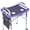 Purple, variant on Soaids Mobility Walker Tray for Seniors with Pouch and Non-Slip Pad, Lightweight Durable Food & Drink Table, Compatible with 10210-1 Model Walker