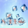 thumbnail image 3 of 100 Piezas Mini Bebés de Plástico Pequeños Pequeño Pastel para Cubitos Hielo Juego Baby Shower, 3 of 5