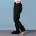 thumbnail image 6 of Womens Winter Sherpa Fleece Sweatpants High Waist Fuzzy Joggers Pants Thick Thermal Lounge Trousers With Pockets, 6 of 9