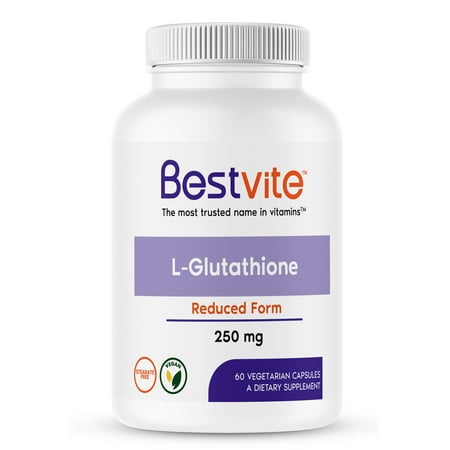 - L-Glutathione 250mg (60 Vegetarian Capsules)