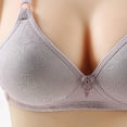 thumbnail image 4 of gakvbuo Clearance Items All 2022!Plus Size Bras For Woman Post-Surgery Bra Full Coverage No Underwire Bra Seamless Push Up Bra Underwear Wirefree Bralette Minimizer Bra, 4 of 4