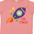 thumbnail image 4 of Inktastic 2nd Birthday Rocketship Space Party Boys or Girls Toddler T-Shirt, 4 of 5