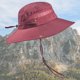 thumbnail image 4 of Sombrero de pescador de malla transpirable para senderismo, sombrero para el sol, ala ancha, protección UV para hombres y mujeres FLhrweasw Nuevo, 4 of 7
