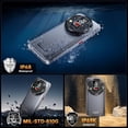 thumbnail image 2 of OUKITEL WP200 Pro 5G Cellphone 72GB+1TB 6.7" FHD+ 8800mAh108MP Android 15 NFC GPS with Earphone/SmartWatch, 2 of 5