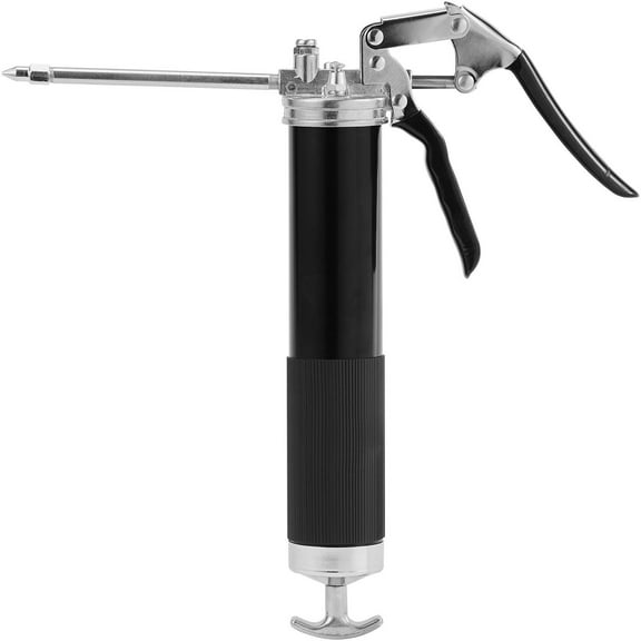 STAWAY Heavy Duty Grease Gun - 6000 PSI Professional Pistol Grip with 14 OZ Capacity, Flexible Hose & Couplers for Vehicles, Tractors & Machinery