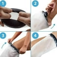 HMPEAIIY Leg Cover For Shower Adult Full Leg Shower Protector Watertight To Broken Leg Burns