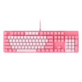 thumbnail image 5 of Mechanical Keyboard Green Axis Girls Online Red Girl Heart Powder Blue Round Key Game Punk, 5 of 5