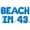 Blue, variant on Cursive Script Letter Balloons - BEACH IM 43 16" Inch Alphabet Letters Foil Mylar Balloon 43rd Birthday Party Banner (Silver)