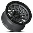 thumbnail image 3 of 4 x Lock Off-Road LUNATIC 20X9 5X127 +0mm Matte Grey W/ Black Ring Rim 20 Inch, 3 of 3