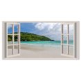 thumbnail image 2 of Fenêtre Ouverte pour Calmer le Rivage - Grande Toile d'Art du Rivage, 2 of 3