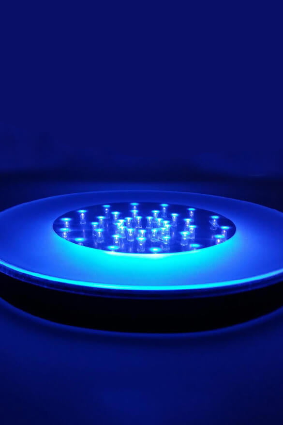 Special Effects Glow Lighting 10" w/ Adapter Details about   UV 40 LED Black Light Display Base 