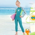 thumbnail image 2 of Traje de buceo Zulema de una pieza Manga Larga Verde S, 2 of 8