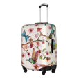 thumbnail image 2 of Kll Watercolor Floral With Butterflies Luggage Cover Suitcase Cover Suitcase Protector (Luggage not included)-Large, 2 of 8