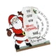 thumbnail image 4 of Calendario de Adviento navideño con cuenta regresiva numérica, decoración navideña de escritorio. Papá Noel, 4 of 9