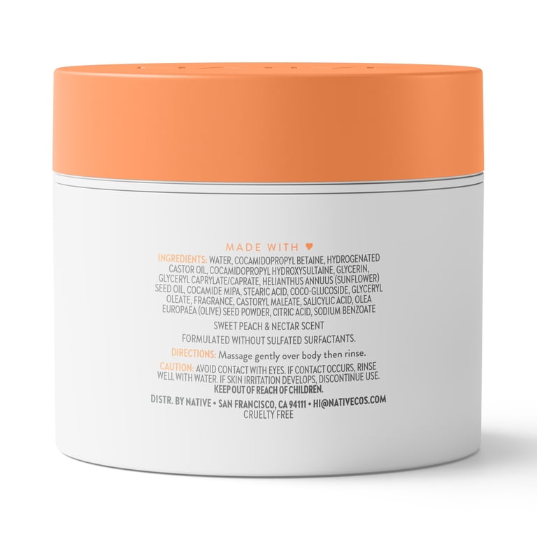 Detoxifying Body Scrub Sweet Peach Nectar, 12 oz photo 8